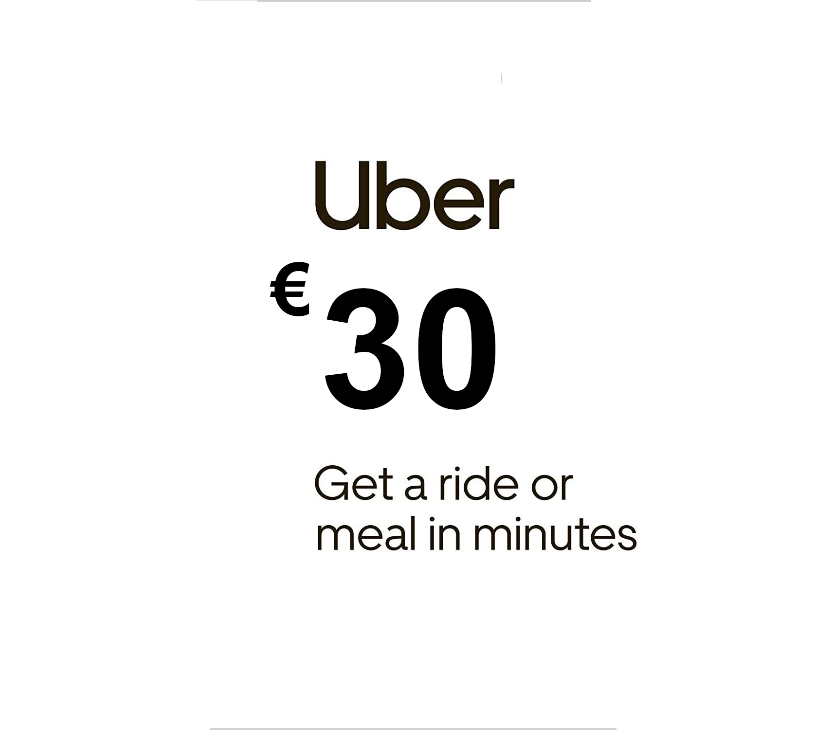 __uber800x700-EUR30nl Uber EUR 30 Gift Card DE - Image 1