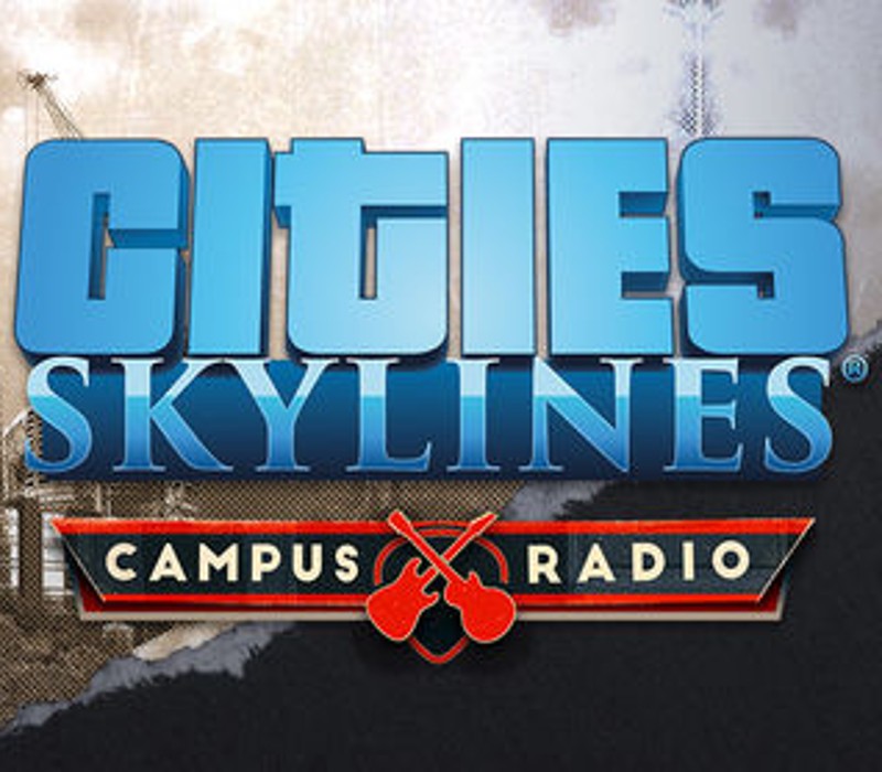 8radio_1 Cities: Skylines - Campus Radio DLC PC Steam CD Key - Image 1
