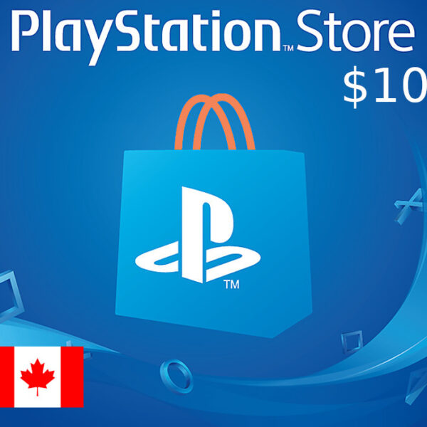 PlayStation Network CAD 10 Gift Card CA