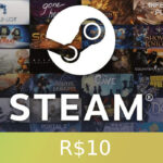 Steam Gift Card 10 BRL Global Activation Code