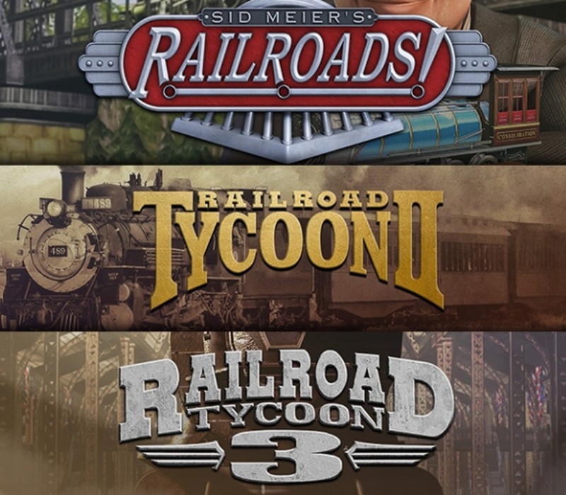 collec8 Railroad Tycoon Collection Steam CD Key - Image 1