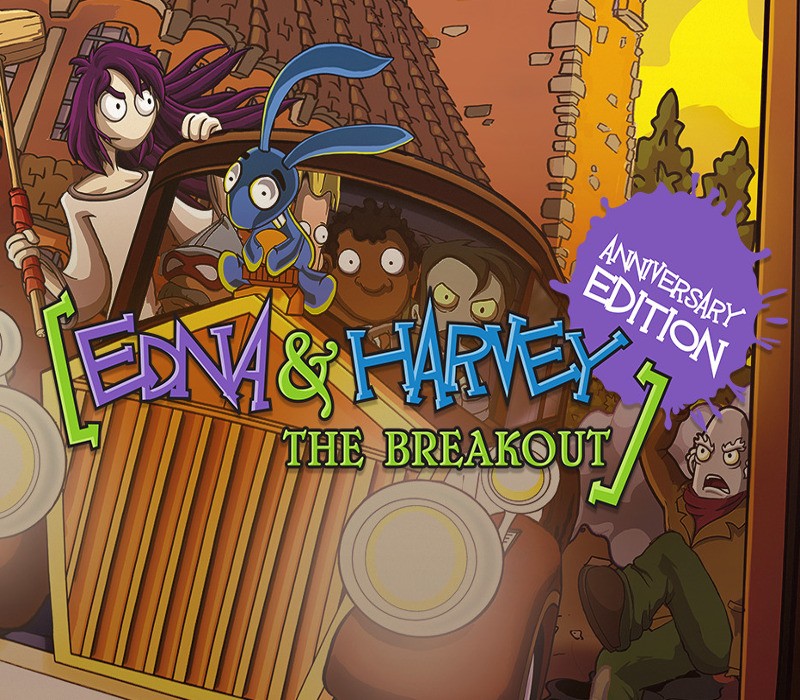 ednann800 Edna & Harvey: The Breakout Anniversary Edition Steam CD Key - Image 1