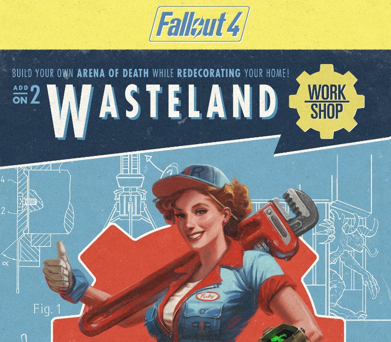 fallout4waste8_1 Fallout 4 - Wasteland Workshop DLC EU PC Steam CD Key - Image 1