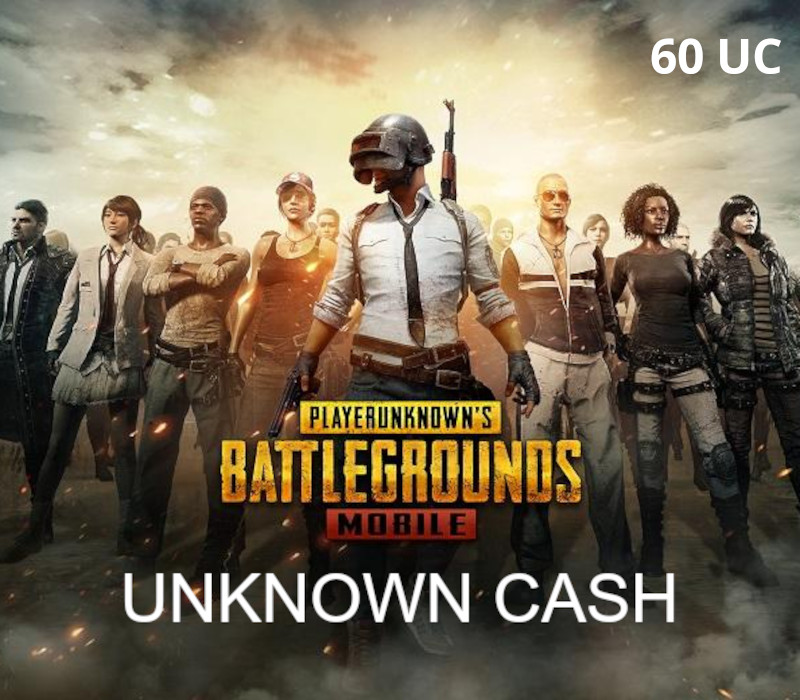 _pubgMobileUC800-60 PUBG Mobile - 60 UC OUTSIDE EUROPE CD Key - Image 1