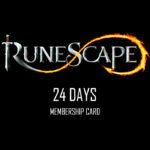 RuneScape 24-Day Prepaid Time Game Card