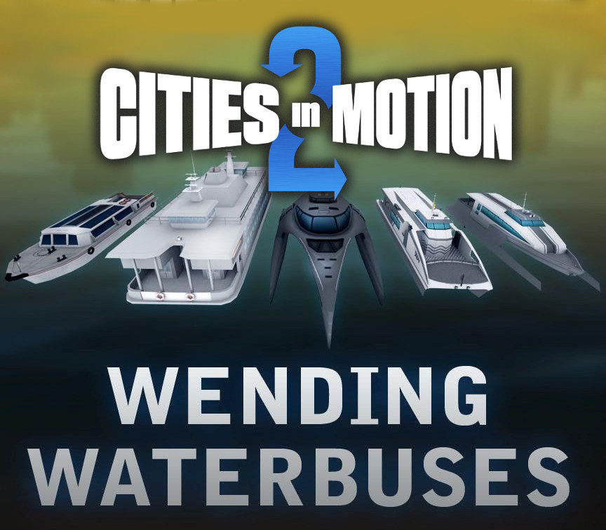 waterbuses-steam Cities in Motion 2 - Wending Waterbuses DLC Steam CD Key - Image 1