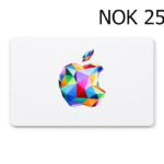 Apple 25 NOK Gift Card NO