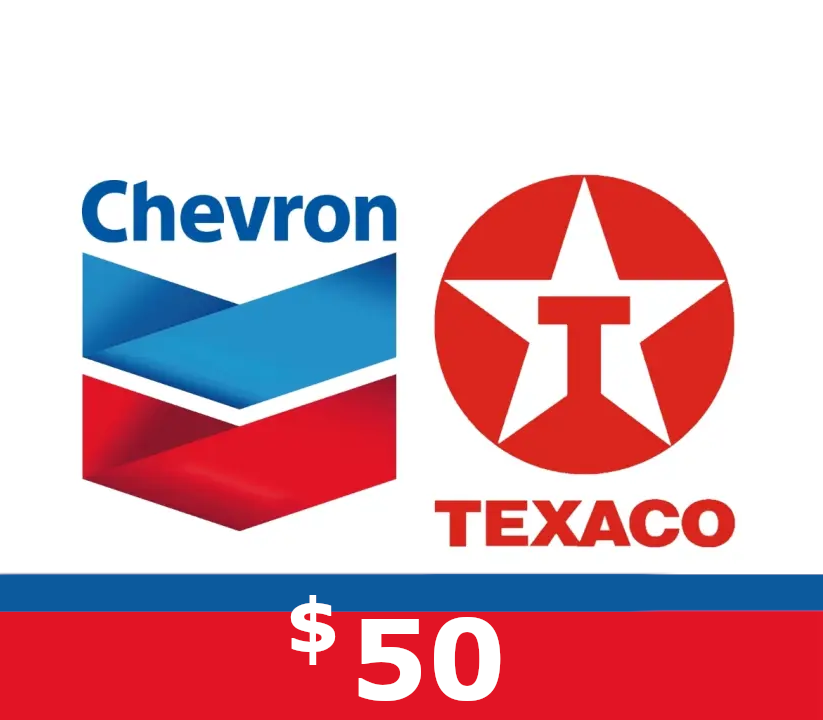 _ChevronTexaco_800-usd50 Chevron and Texaco USD 50 Gift Card US - Image 1