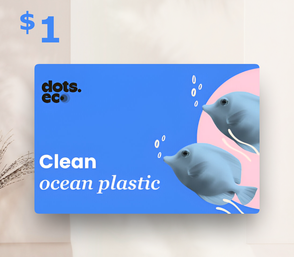 _Dots-eco-CleanOceanPlastic_800usd1 Dots.eco - Clean ocean plastic $1 Gift Card US - Image 1