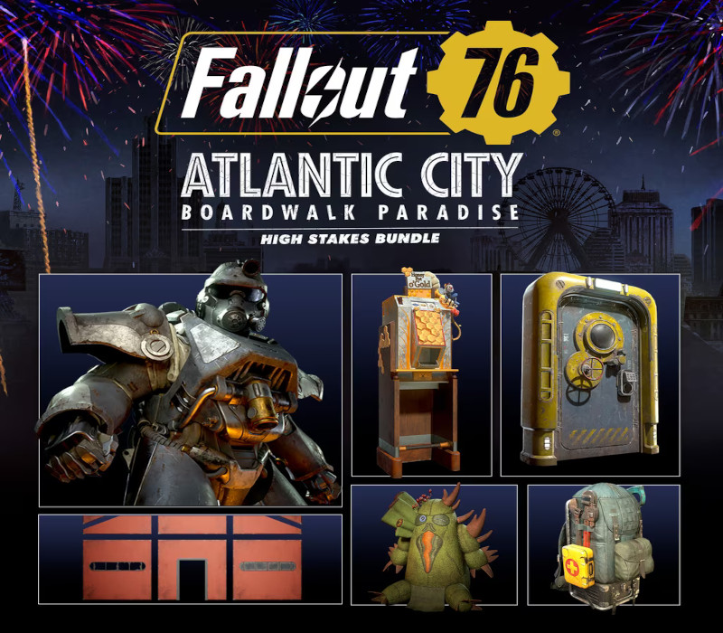 _Fallout76AtlanticCityHighStakesBundle111 Fallout 76 - Atlantic City High Stakes Bundle DLC US XBOX One / Xbox Series X|S CD Key - Image 1