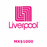 Liverpool MX$1000 Gift Card MX