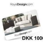 Royal Design 1000 DKK Gift Card DK