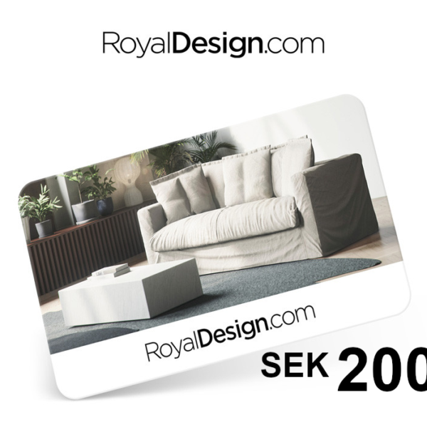 Royal Design 200 SEK Gift Card SE