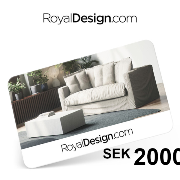Royal Design 2000 SEK Gift Card SE