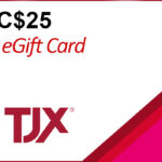 TJX C$25 Gift Card CA