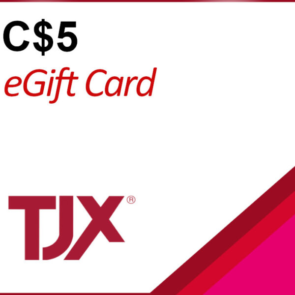 TJX C$5 Gift Card CA