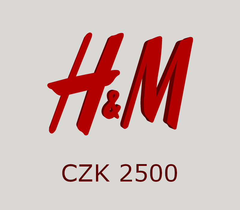 H&M 2500 CZK Gift Card CZ