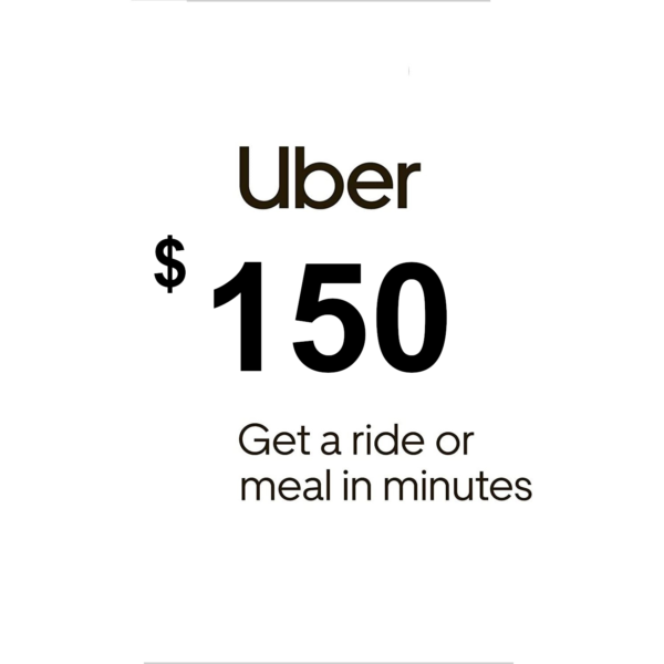 Uber USD 150 Gift Card US