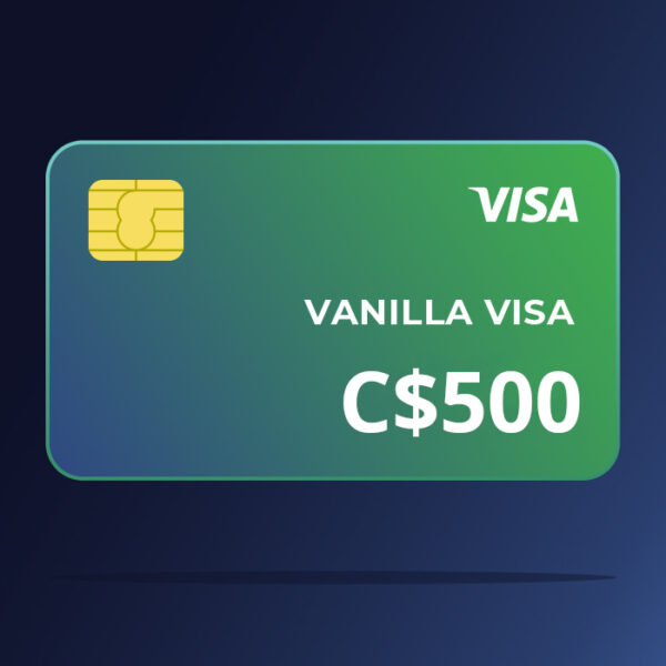Vanilla VISA C$500 CA
